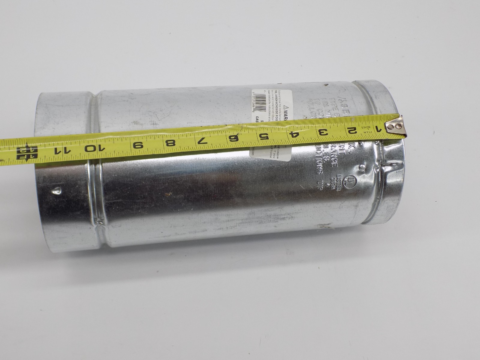 NEW Selkirk 105012 5″ OD B-Vent Pipe 5RV-12