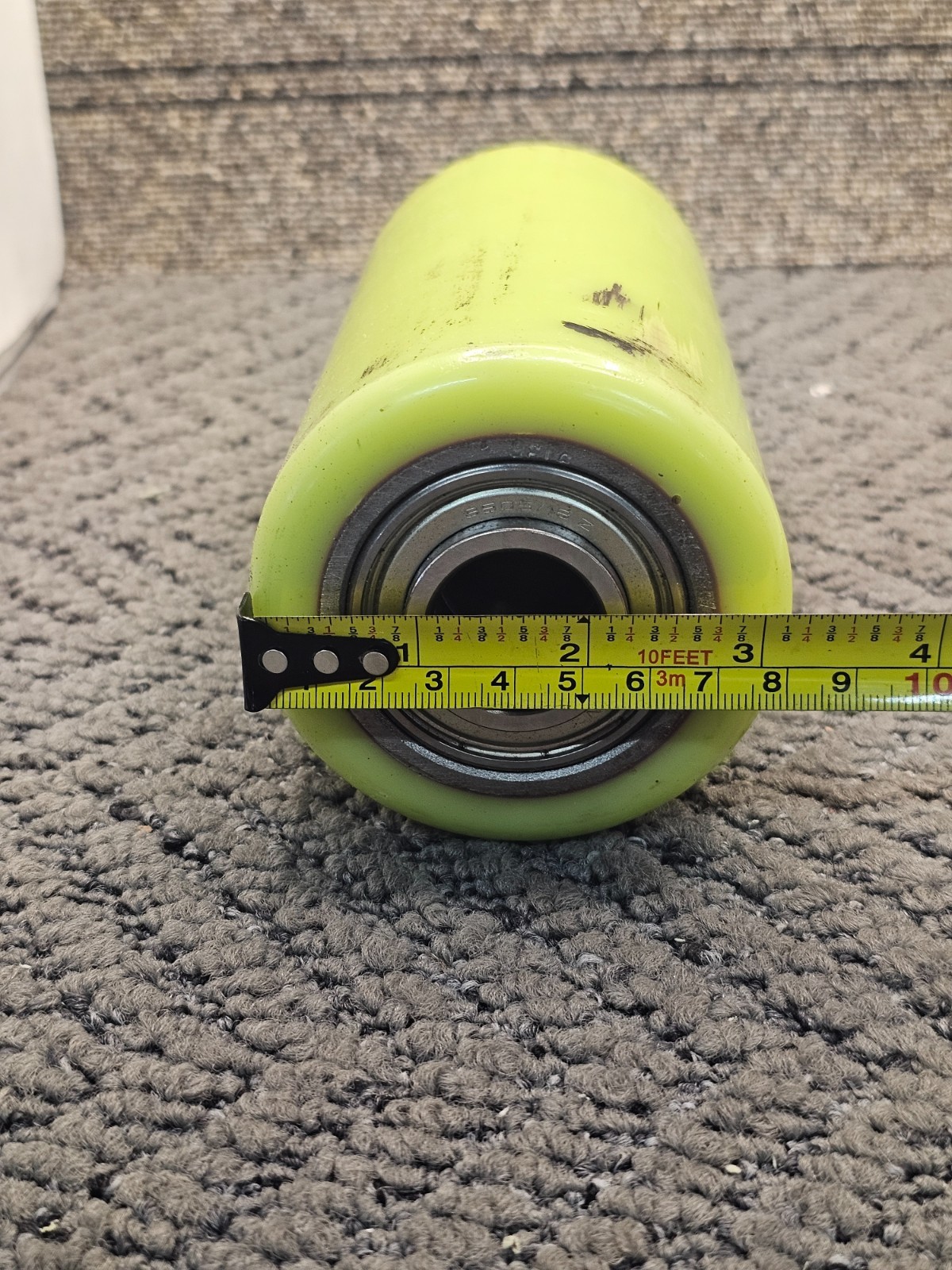 4GEN Poly Wheel 6-1/4″ x 3-1/8″ Lime Green 8505/18Z Bearing