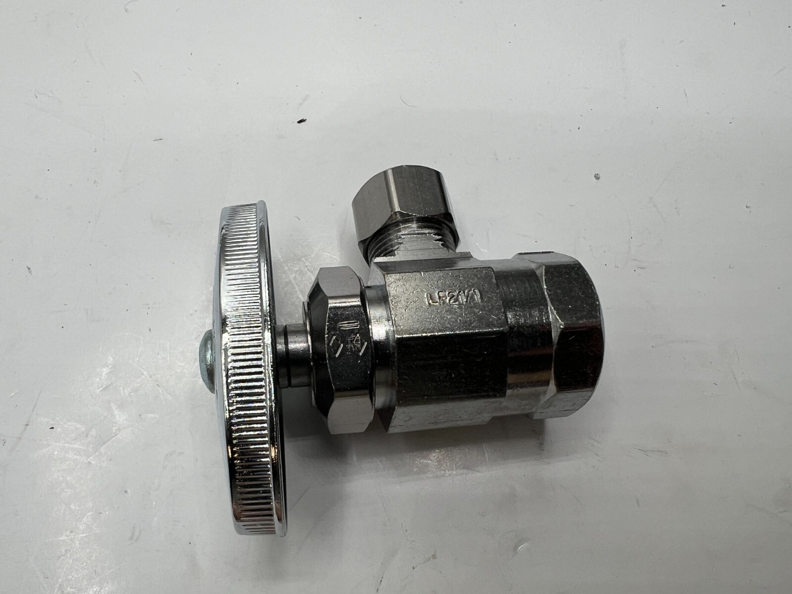 BrassCraft Genuine OR17ZX C Iron Pipe Angle Stop 1/2 in. FIP x 3/8 in. OD Chrome