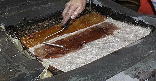Fiberglass Repair Kit 1 Gal Polyester Resin + 1.5x38x10 Yards Cropped Strand Mat