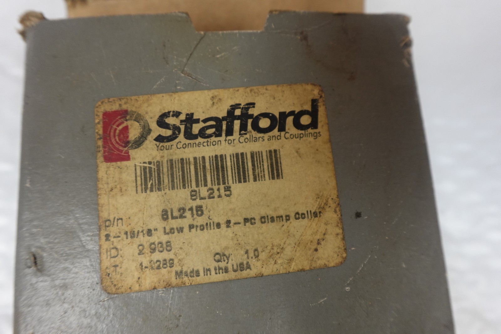 Stafford 8L215 2-15/16″ Low Profile Clamp Collar Lot of 2