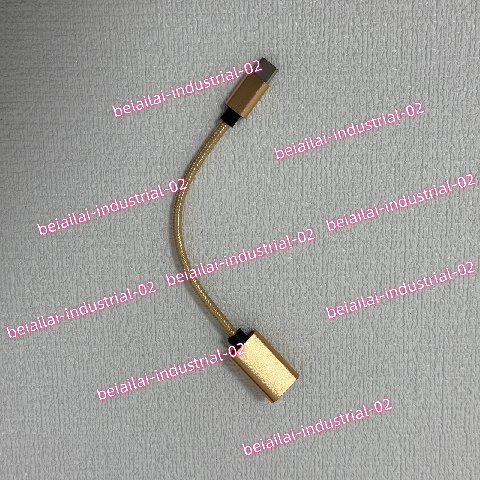 2pcs USB-C 3.1 Type C Male to USB 3.0 Type A OTG Adapter Converter Cable Cord