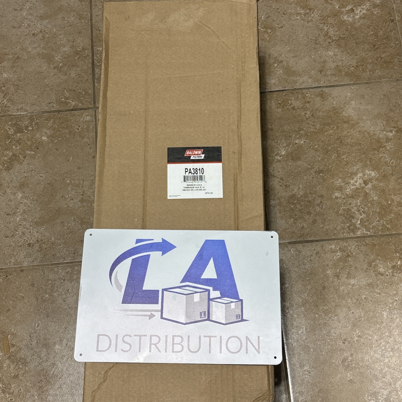 Baldwin Filters PA3810 Inner Air Filter, 9-11/32 x 25-9/32 in.