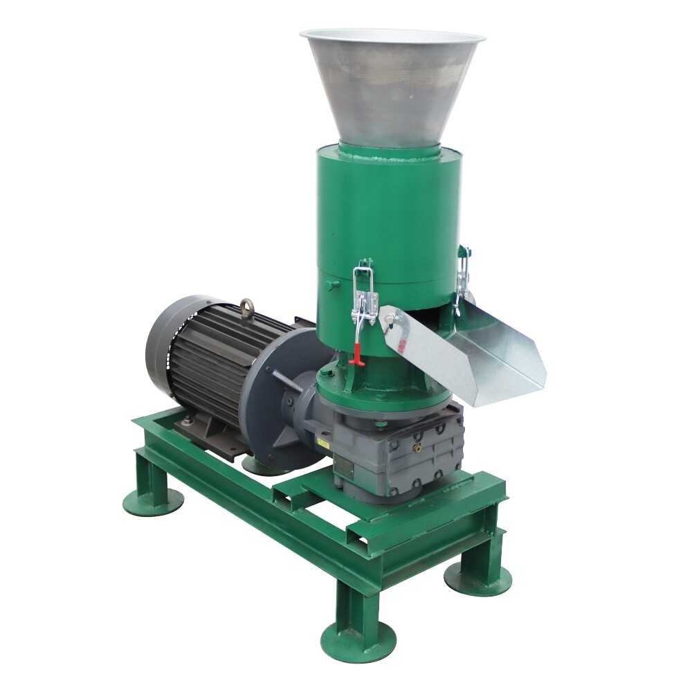 Electric Sawdust Pellet Mill Machine Wood/ Straw Pelletizer Granulator 220V