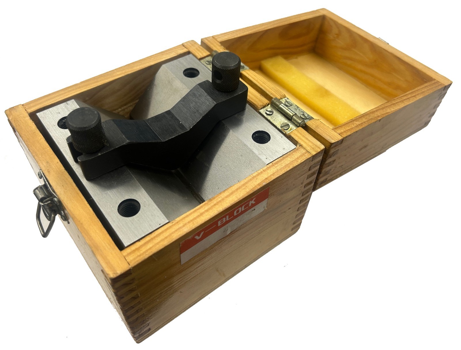 V-Block: 2-9/16″ Max Capacity, 90° V Angle 420-5441 06493126