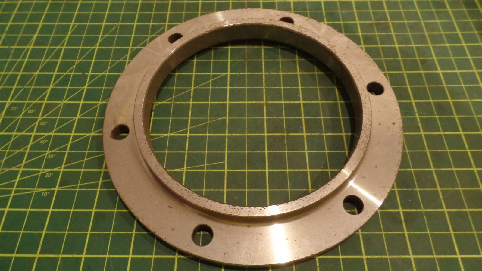 SUPERPAC 8″ 6 HOLE STEEL PLATE SEAL SP4015, VOLVO 4015, N.O.S