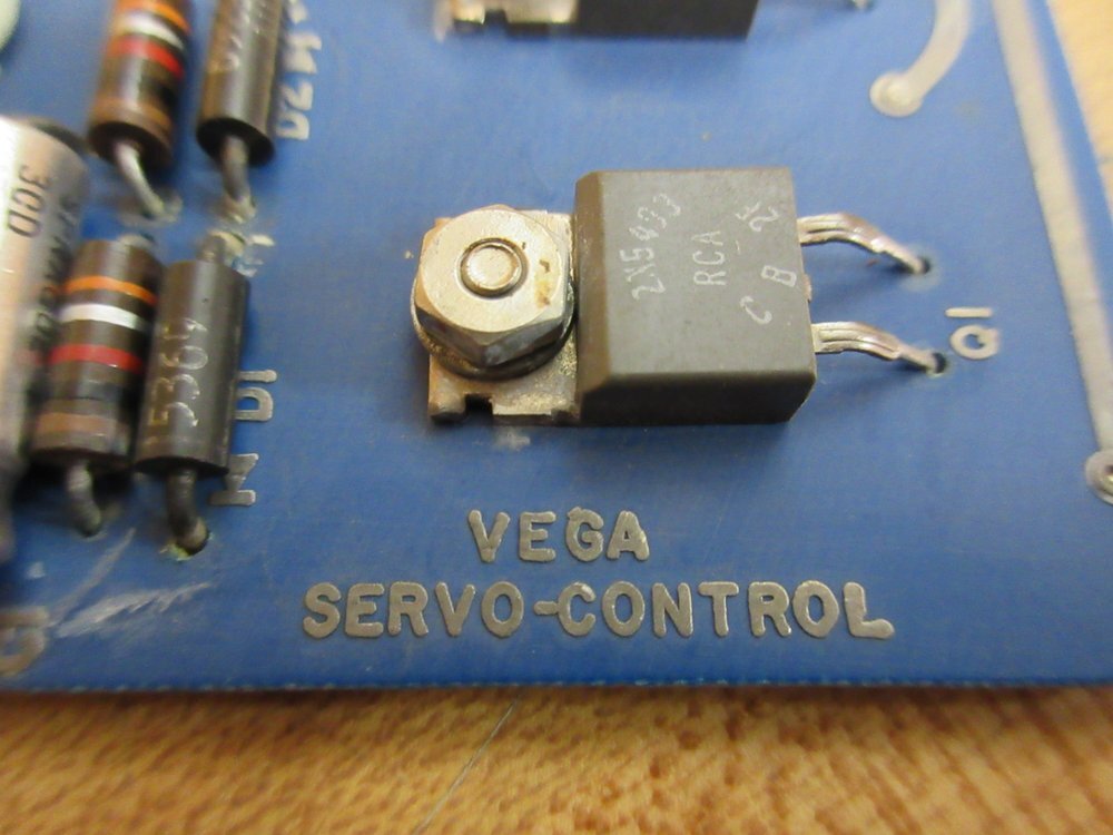 Vega 051370 Servo-Control Card 778210, 778400