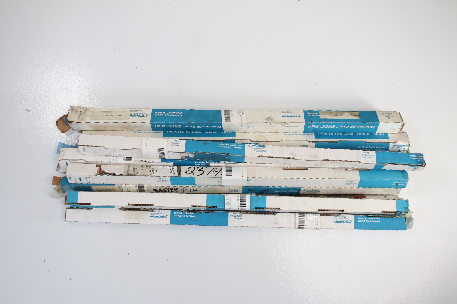 Thomson 60 Case Quick Shaft Lot QS-1/2-L-24 QS-3/4-L-PD-24