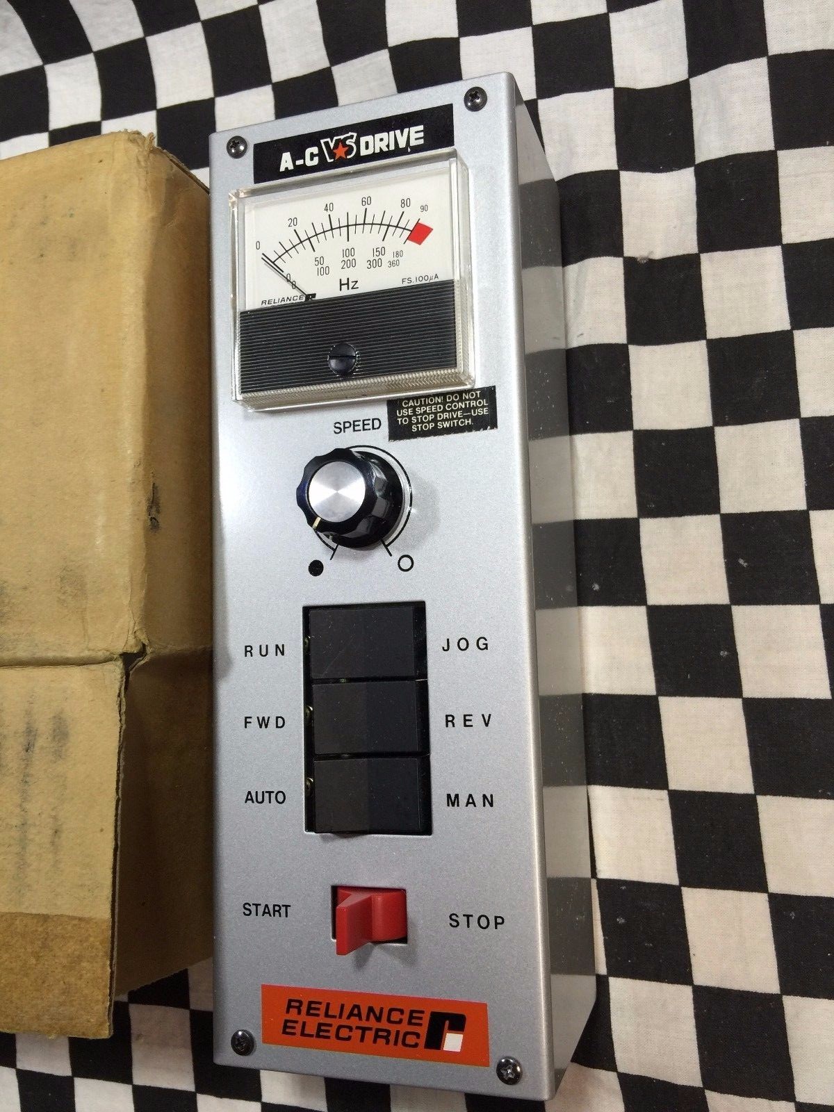 RELIANCE ELECTRIC REMOTE OPERATOR STATION, 1RS2000, Shipsameday RACK H #H73