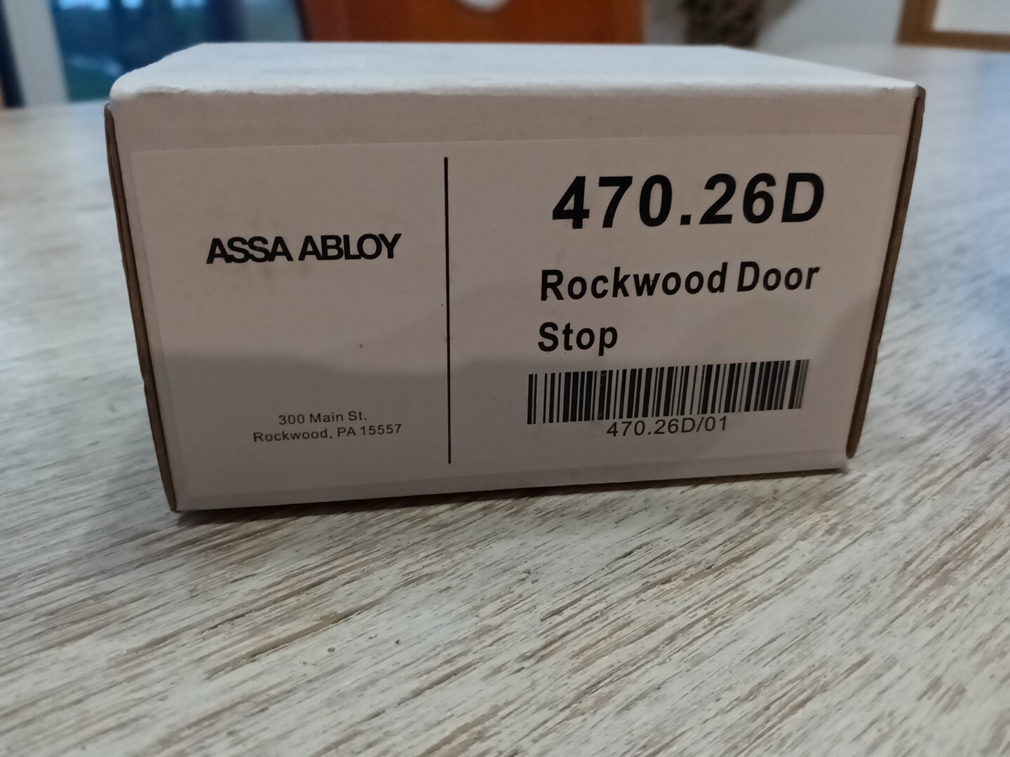 Nibx ROCKWOOD 470.26D Door Stops, 3″H x 1-3/4″ W,2-1/2″ Base dia U R Buying FOUR