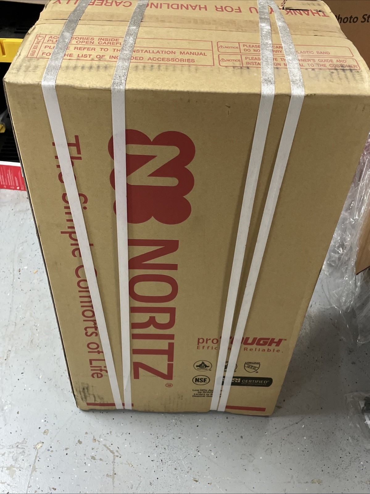 Noritz NR83ODNG 180K BTU Nat Gas Tankless Water Heater Outdoor
