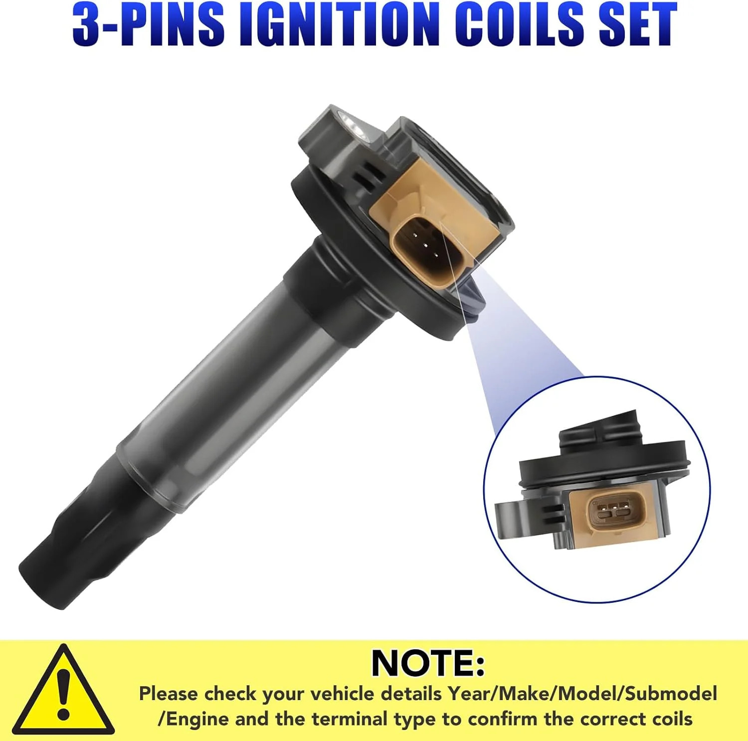 Set of 6 Ignition Coil Pack and Spark Plugs for 3.5L Ford F150 Explorer Expediti