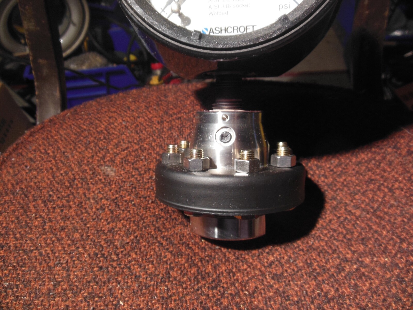 Ashcroft Duragauge w/ Diaphragm seal 45-1279-SS-04L-160#