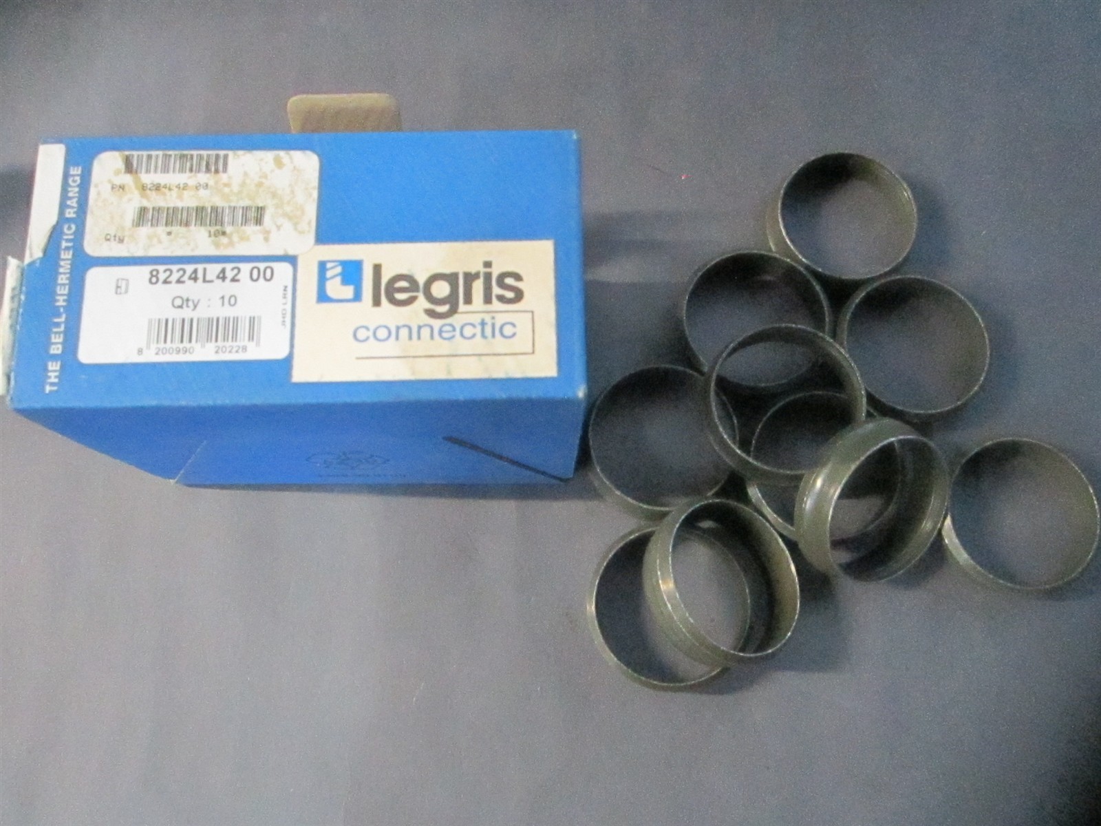 Legris (8224L42 00) 42mm x 13.5mm OAL Cutting Rings – Lot of 10