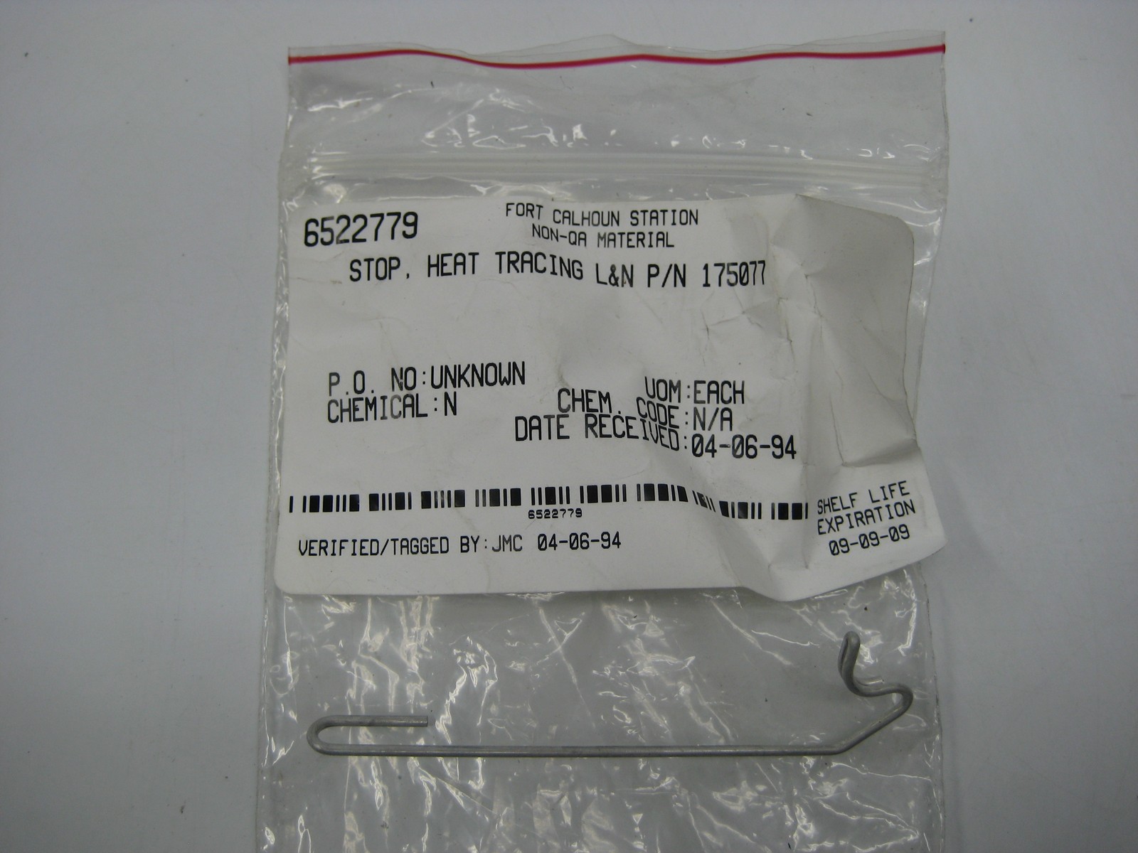 L&N 175077 HEAT TRACING STOP LOT OF 3 NSNP