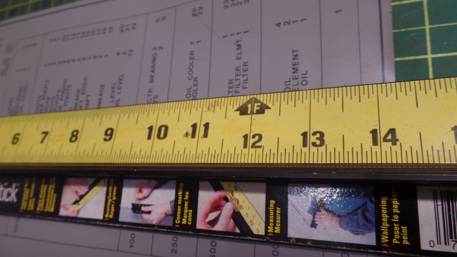 GENIUNE TROJAN O&K 10460020500 LUBRICATION CHART, TEREX 10-460020500, 4600205