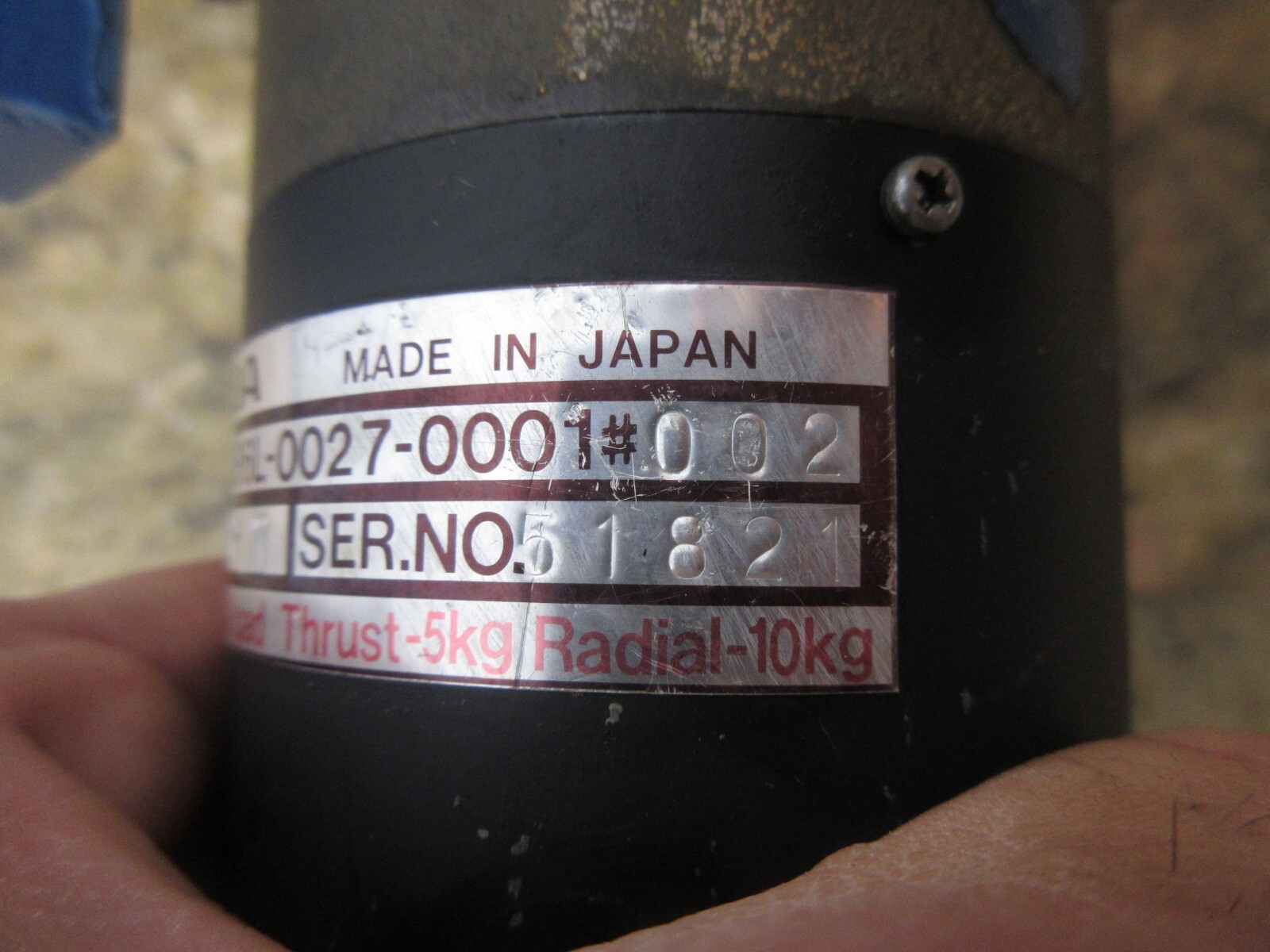 KURODA PULCEN UNIT A86L-0027-0001 #002 1987-7 51821 FEMCO DURGA 25E CNC LATHE