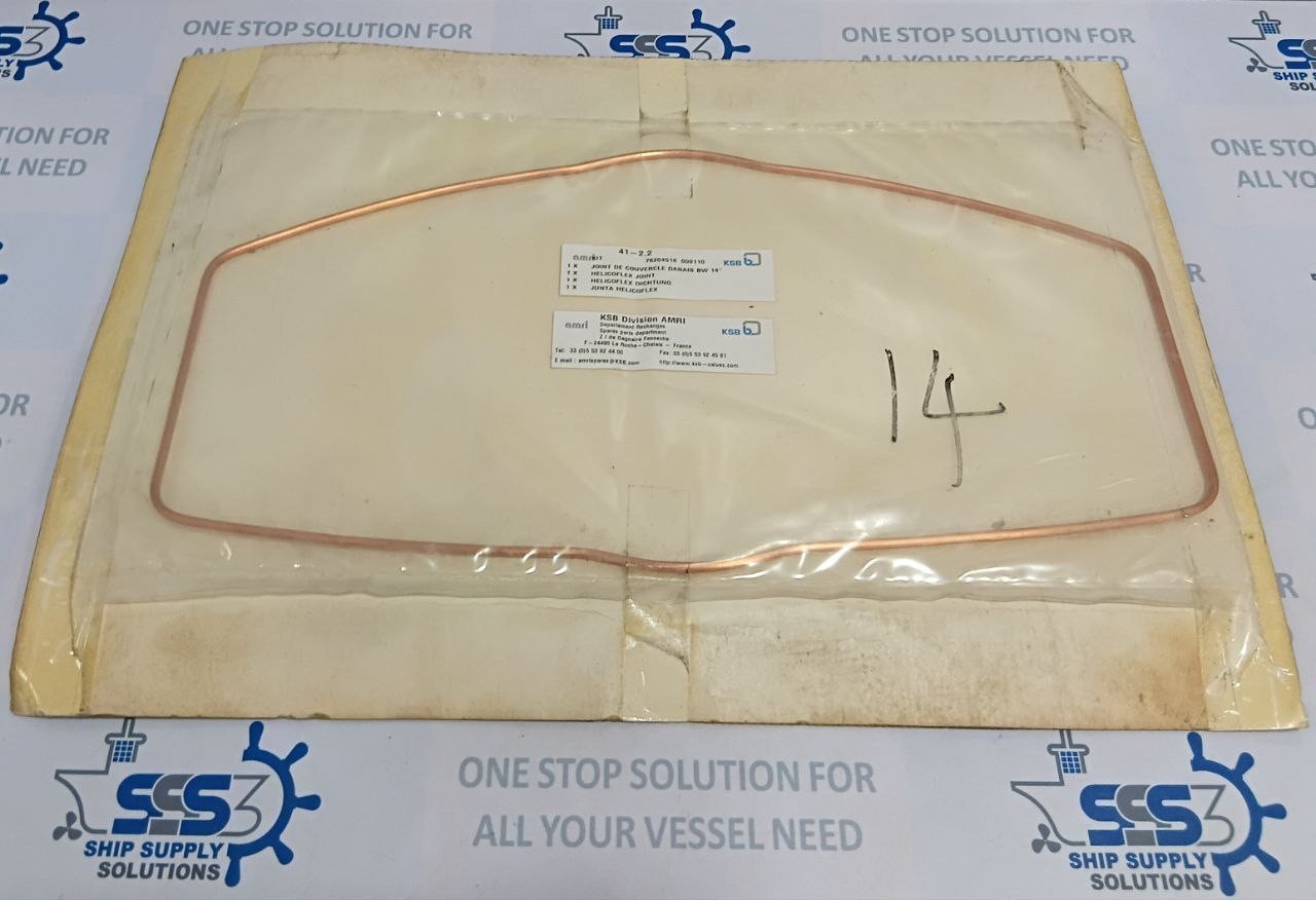 KSB AMRI Helicoflex Joint Seal Copper Gasket 76204518 for Danais BW 14″ Valve