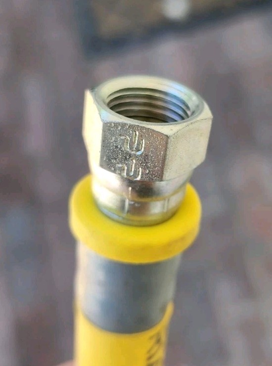 PARKER PUSH-LOK Plus 3/8″ 801-6-WP 2, 4 MPa Welding / Gas HOSE 8″ W/ FIT 350PSI