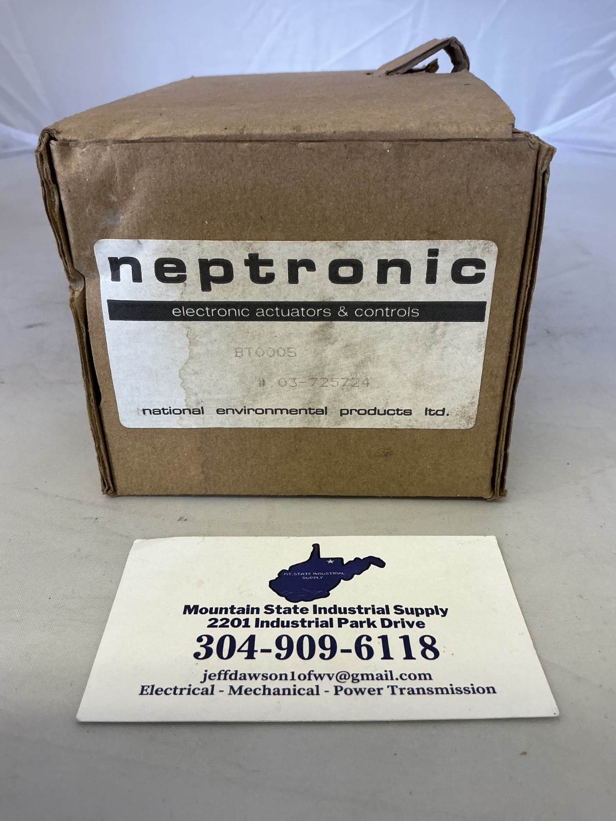 Neptronic Actuator BT000S 24V 50In# 90-110Sec FREE SHIPPING