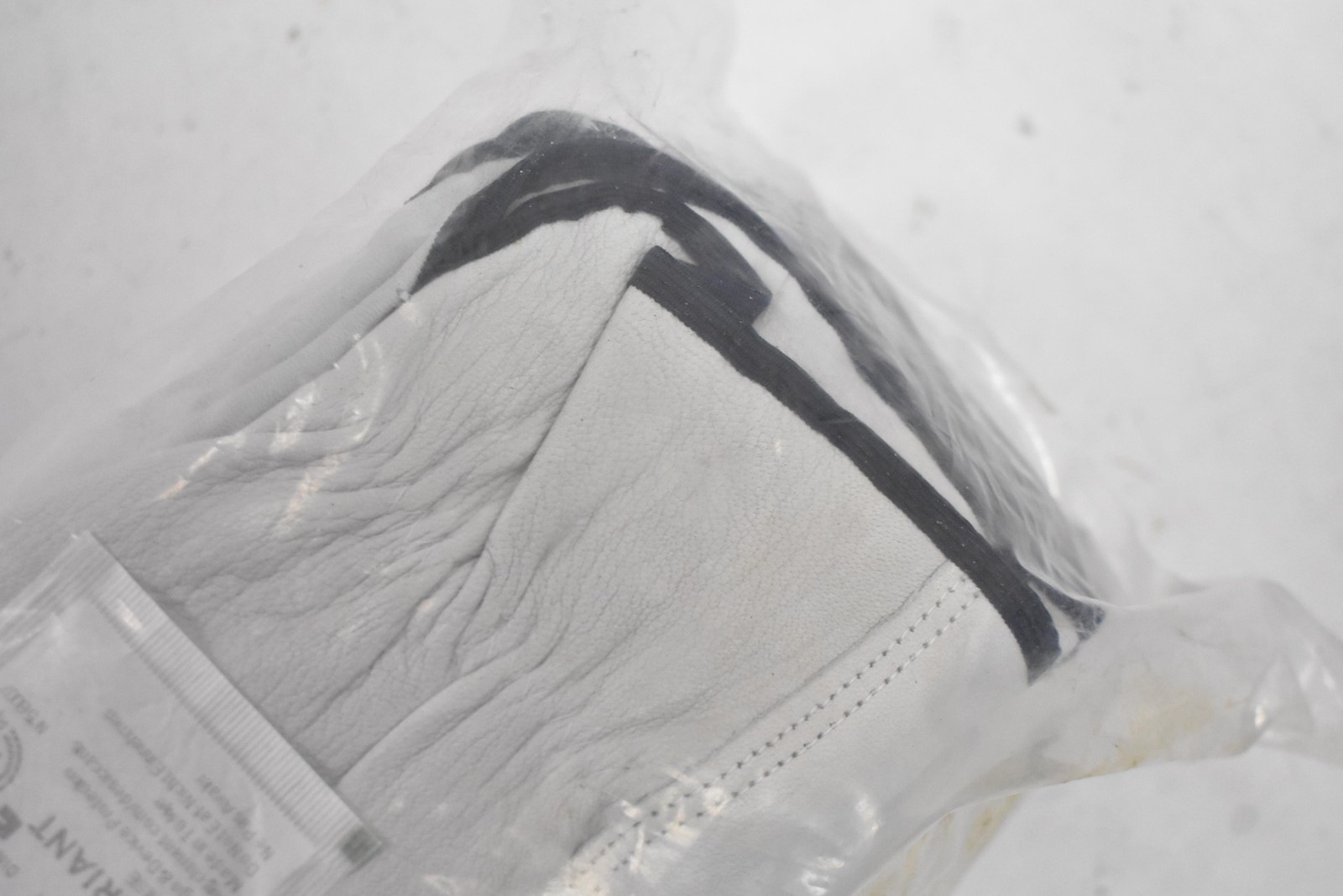 Industrial Leather Work Gloves White XL 12 Pairs 100% Leather Style 71-3618/XL