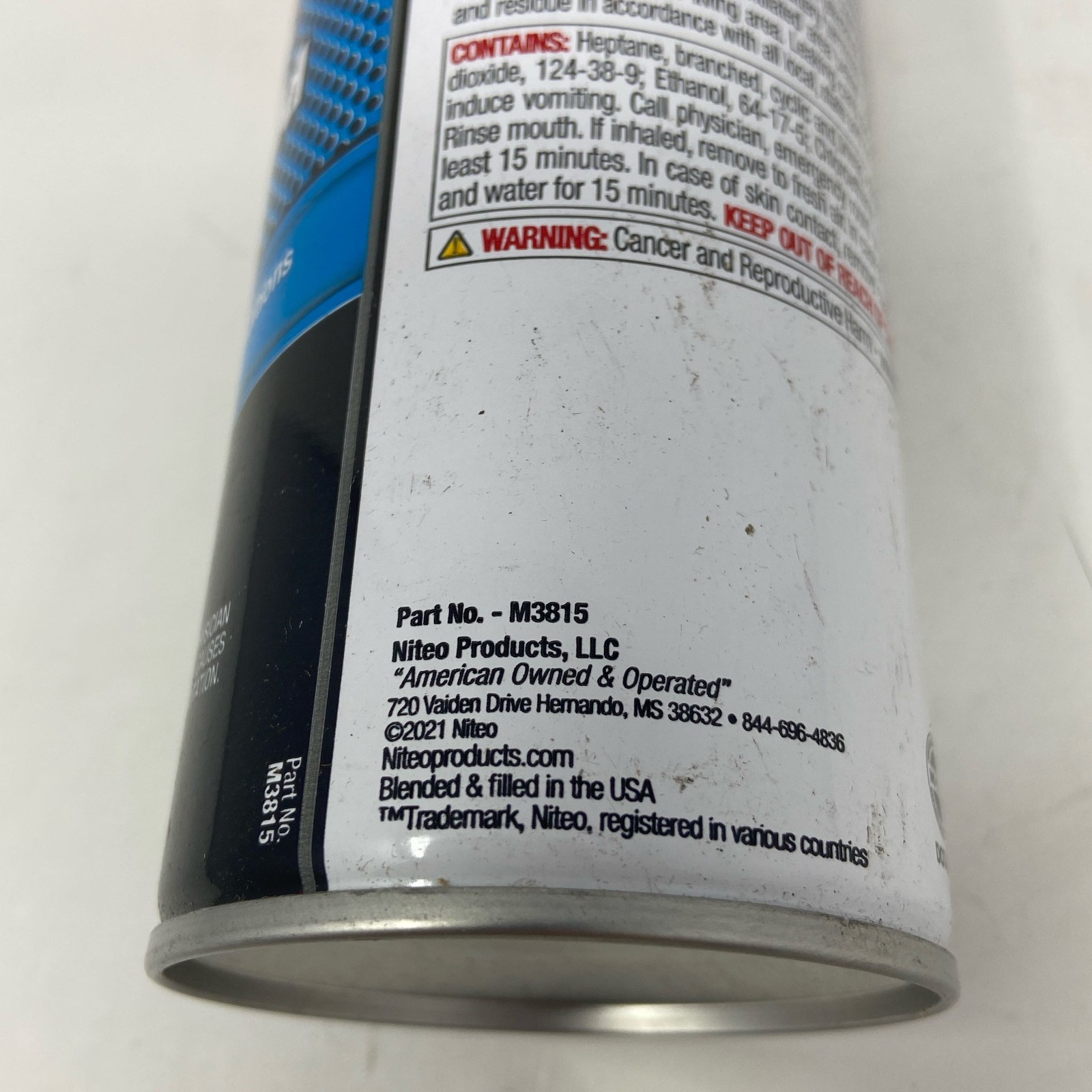 Motor Medic Thrust Starting Fluid M3815 – 11 oz Red/Blue Can for Gas & Diesel