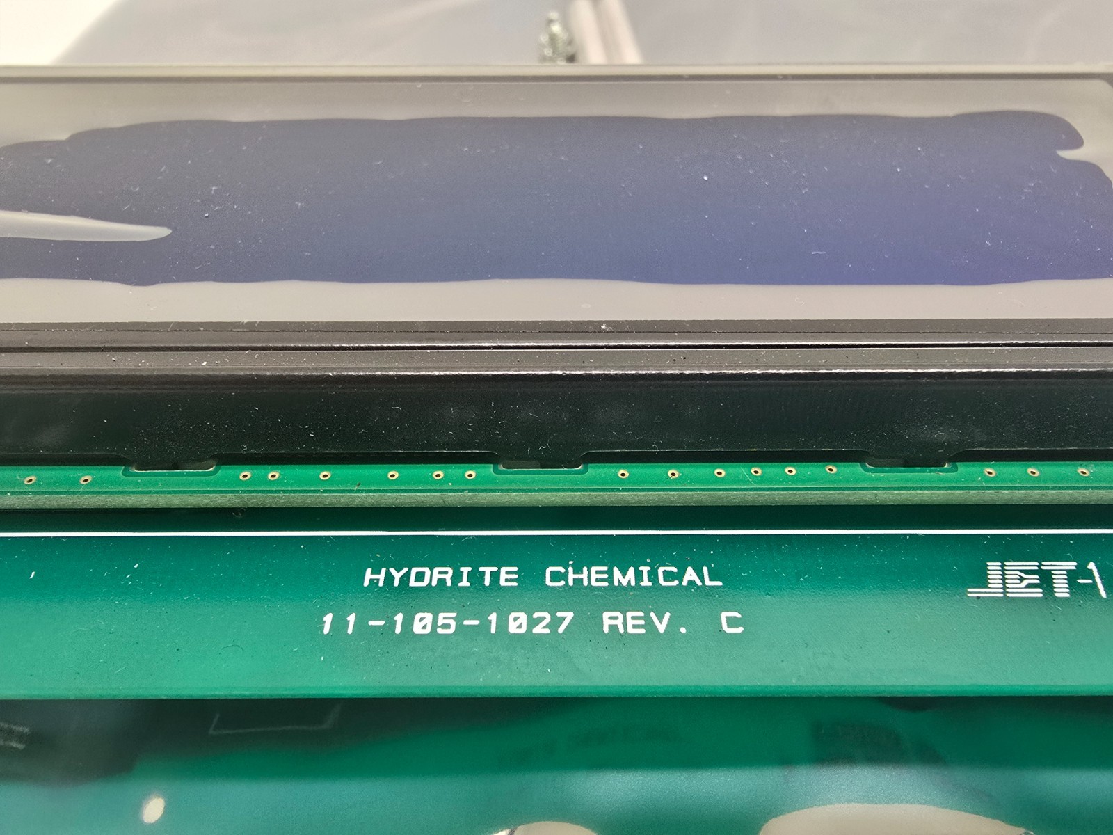 GOOD USED! HYDRITE CHEMICAL DISPLAY BOARD 11-105-1027