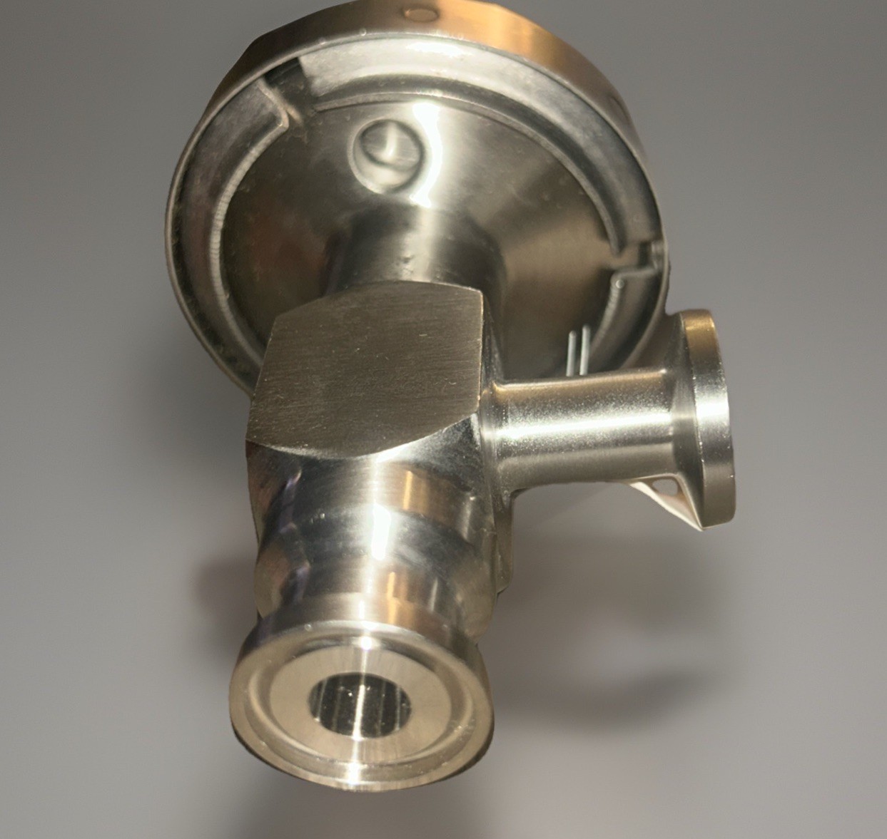 TRI CLOVER RELIEF VALVE 650-10M-20-1/2-C-Y-316L Valve. NEW! FREE SHIPPING! 6A