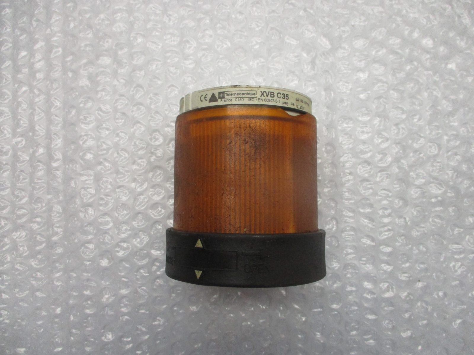 TELEMECANIQUE XVBC35 STACK LIGHT AMBER UNMP