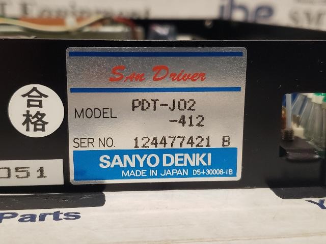 Sanyo Denki Servo Amp – PDT-J02-412 – SAA-3050 w/Warranty