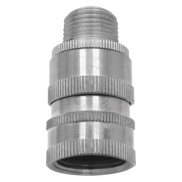Sani-Lav N23S Hose Adapter, Stainless Steel, 3/4 in. FNPT Inlet