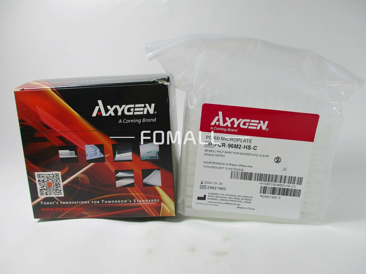 10 Plates/bag For AXYGEN 0.2ML transparent 96-well PCR plate PCR-96M2-HS-C
