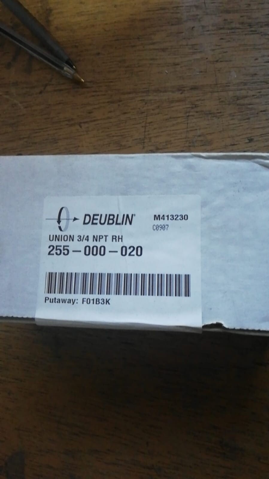 DEUBLIN 255-000-020 Rotating Unión 3/4
