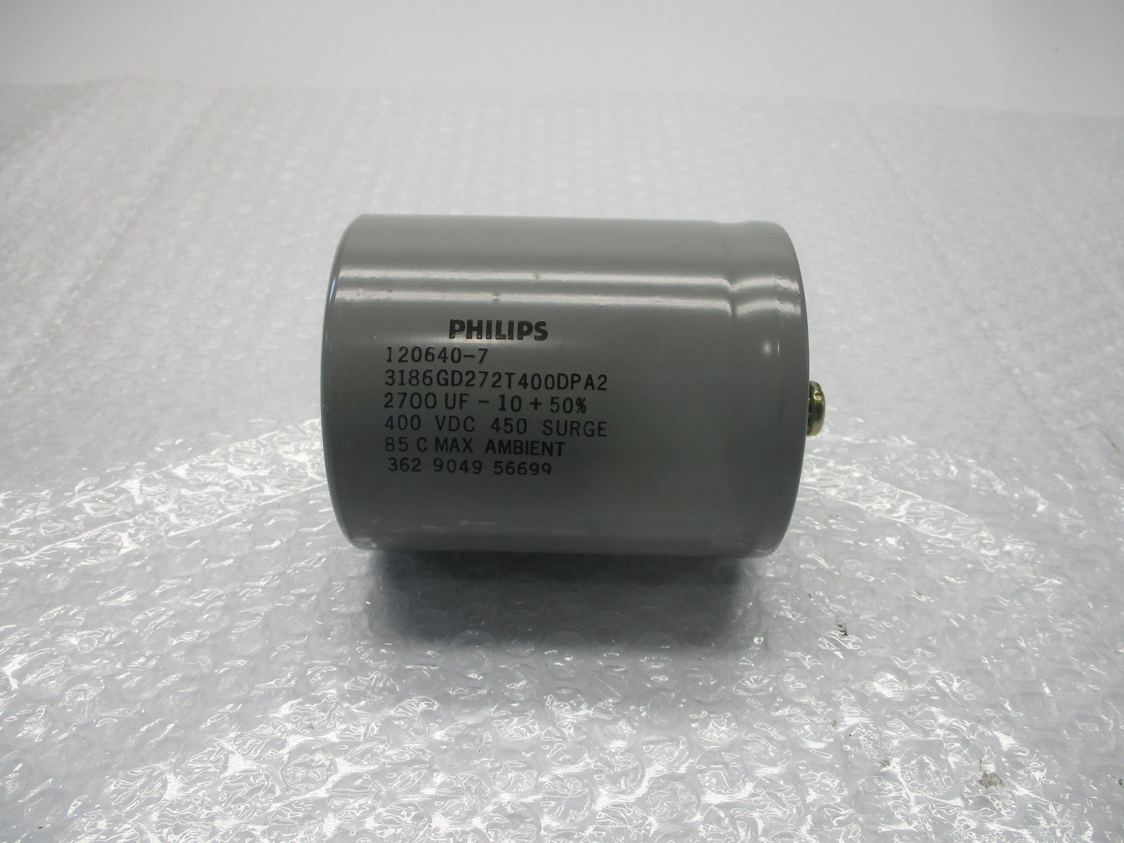PHILLIPS 120640-7 318GGD272T400DPA2 CAPACITOR 2700UF NSNP