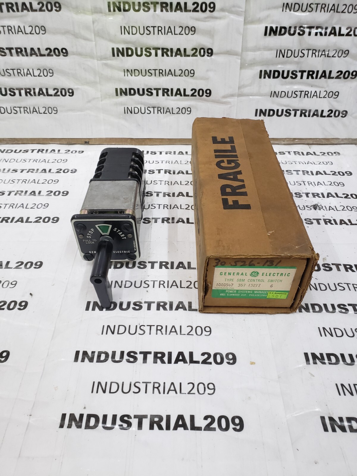 GE CONTROL SWITCH 10AG547 357 13277