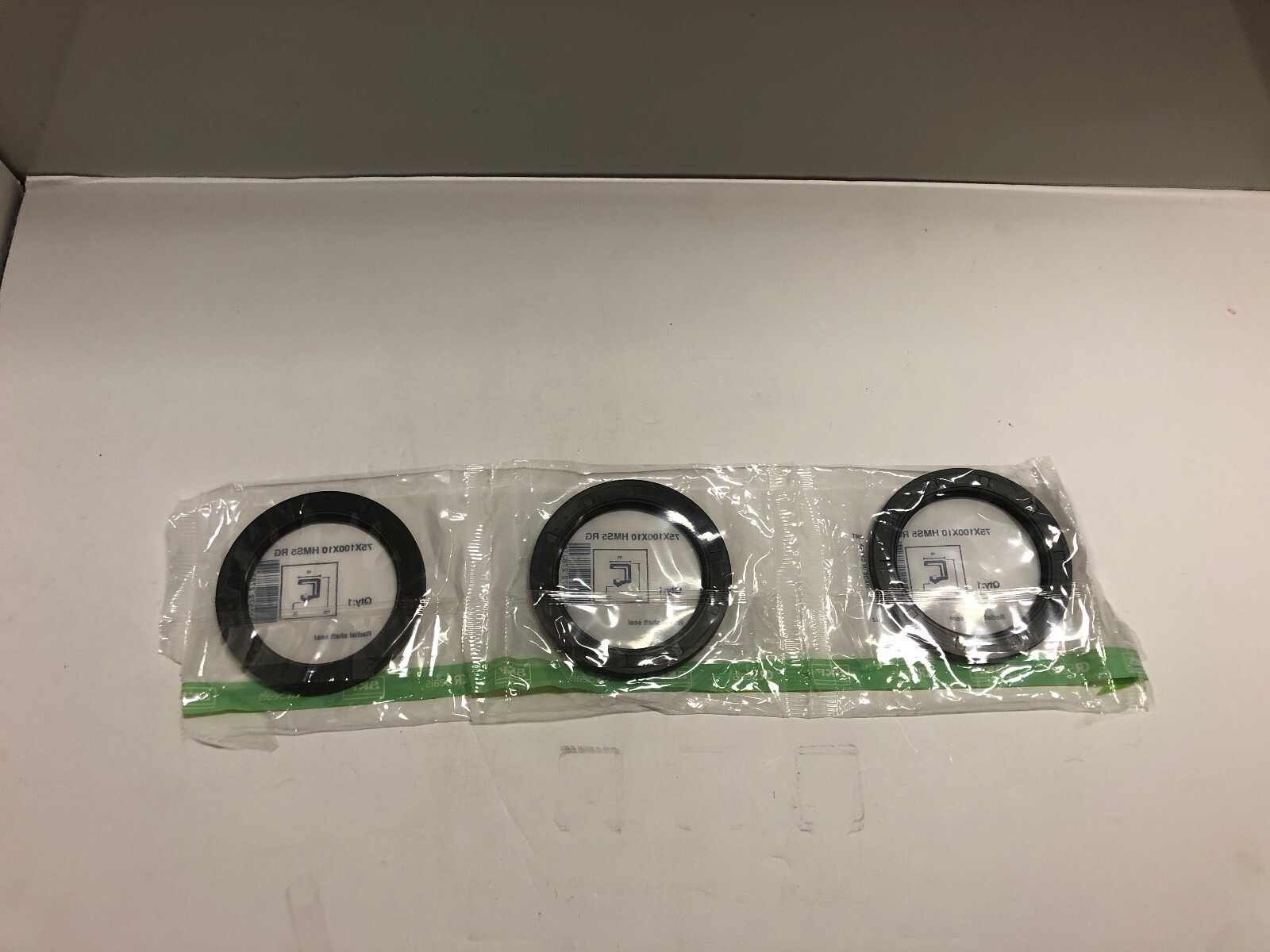 3pc SKF Radial Shaft Seal 75X100X10 HMS5 RG | New Sealed