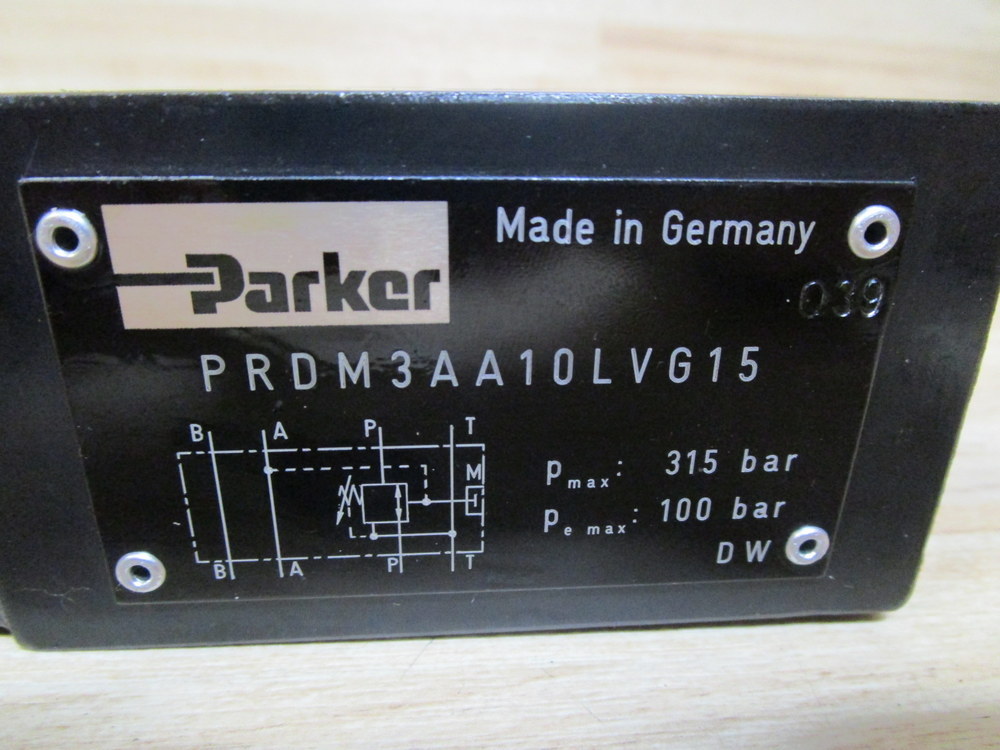 Parker PRDM3AA10LVG15 Pressure Regulator PRDM3AA10LVG15 With Key