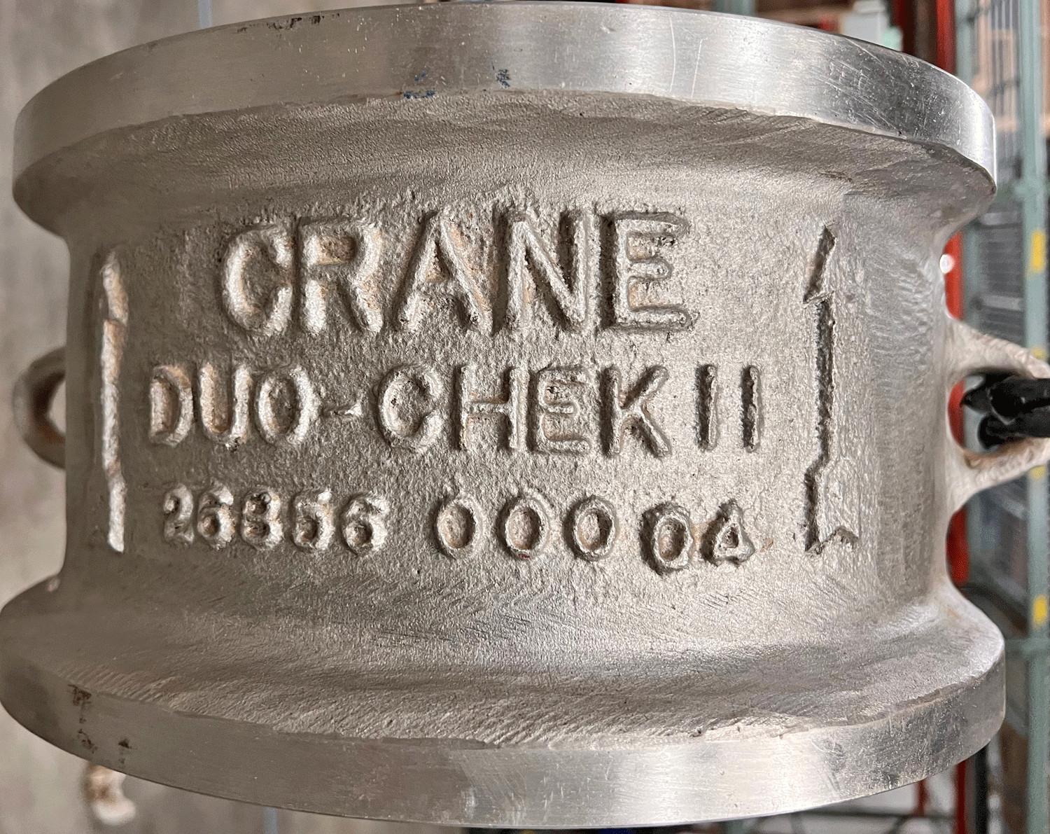 CRANE 8″ Class 600 CF8M Stainless Steel DUO CHEK II CHECK VALVE 2014 1440psi SS