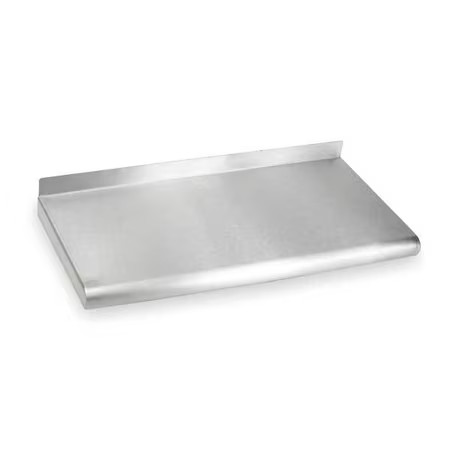 Zoro Select 2Hga2 Stainless Steel Wall Shelf, 12″D X 48″W X 11-1/2″H, Silver,
