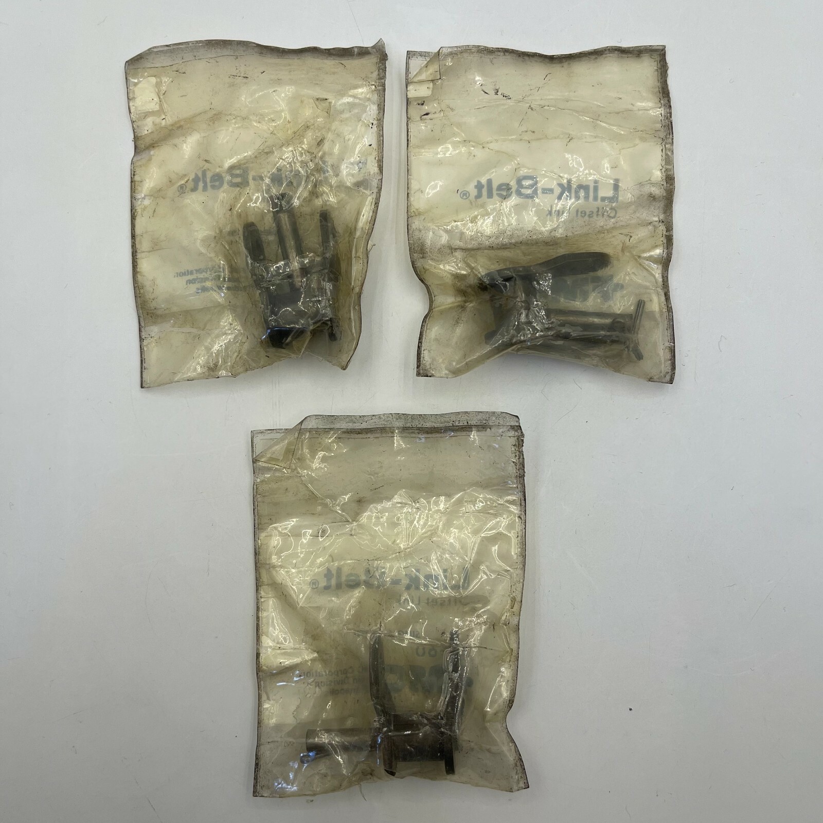 LINK-BELT RC60 SLIP FIT CONNECTING LINK (LOT OF 3) NIB