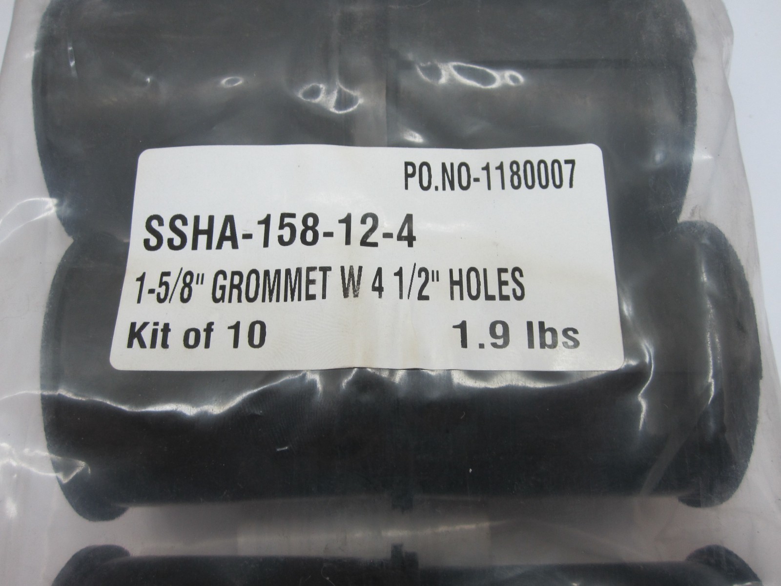SSHA-158-12-4 Grommet for 1-5/8″ Hangers 4 x 1/2″ Holes 10/Pkg