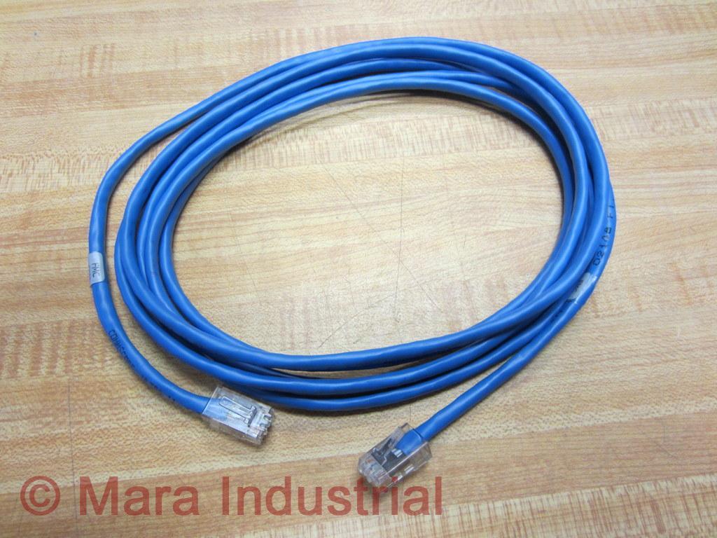 FMC 545E 10BL 10ft Cat 5 Patch Cable LAN Ethernet (Pack of 5)