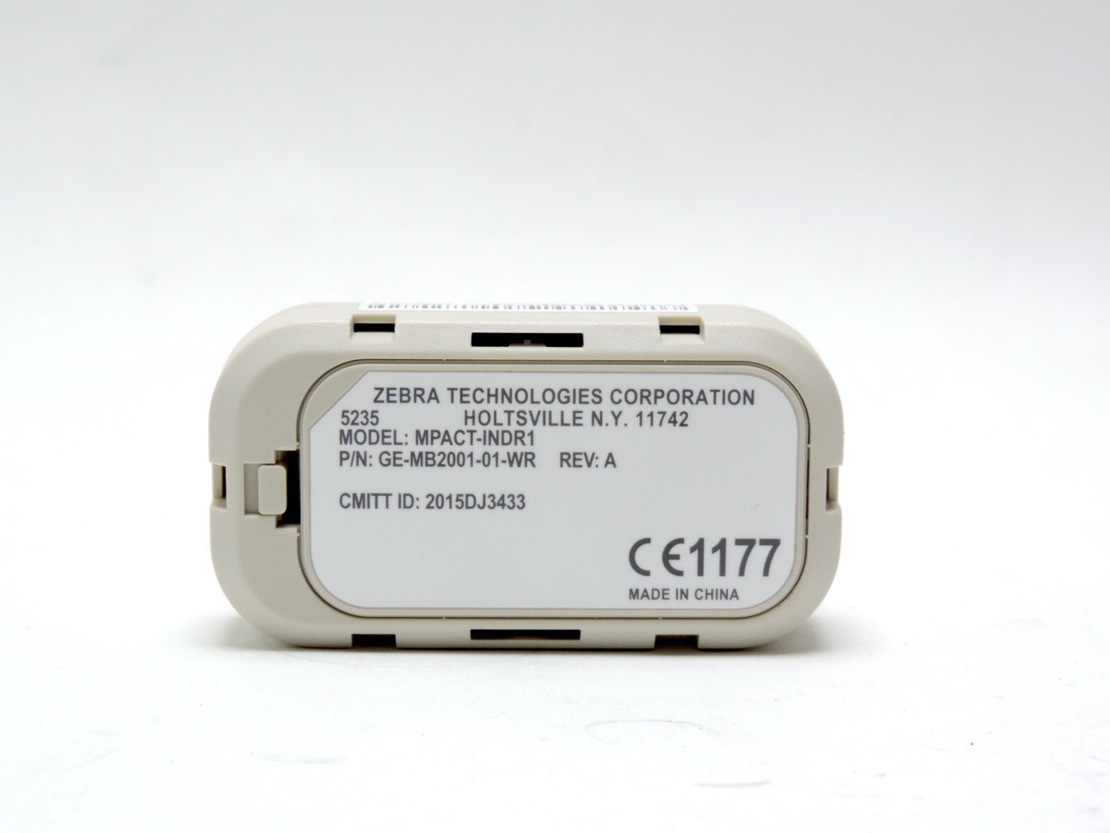Zebra MPact MB2000 Bluetooth Beacon 5235 MPACT-INDR1 GE-MB2001-01-WR iBeacon