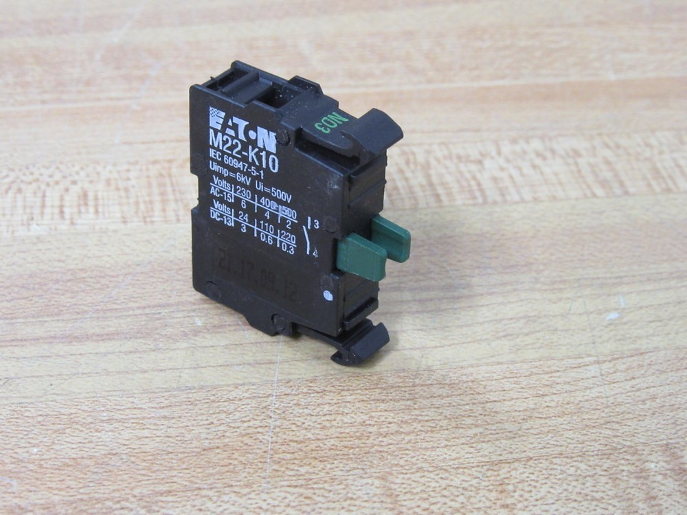 Moeller Klockner M22-K10 Eaton Block Cutler Hammer .
