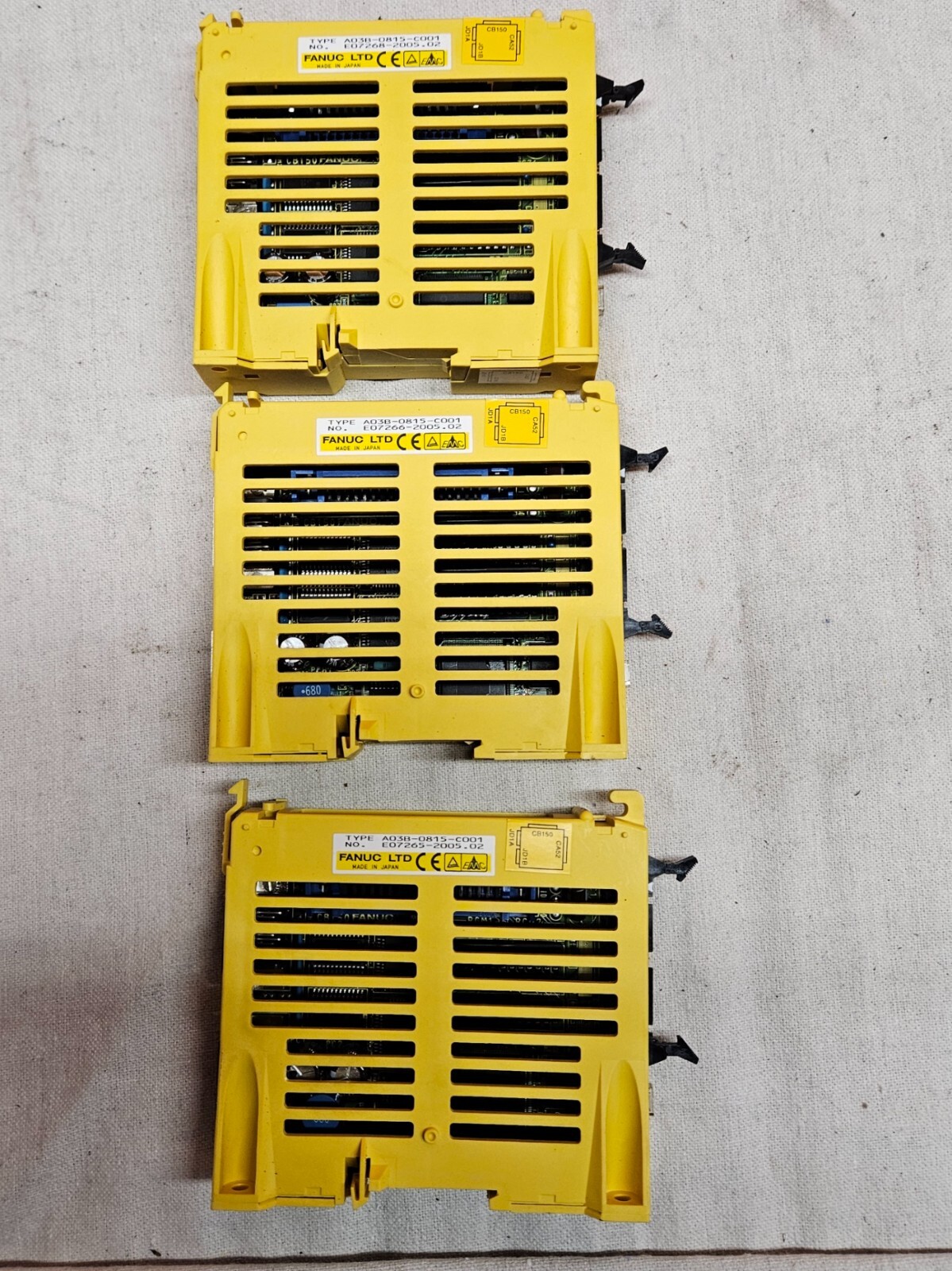 FANUC A03B-0815-C001 I/O EXPANSION MODULE – Lot of 3