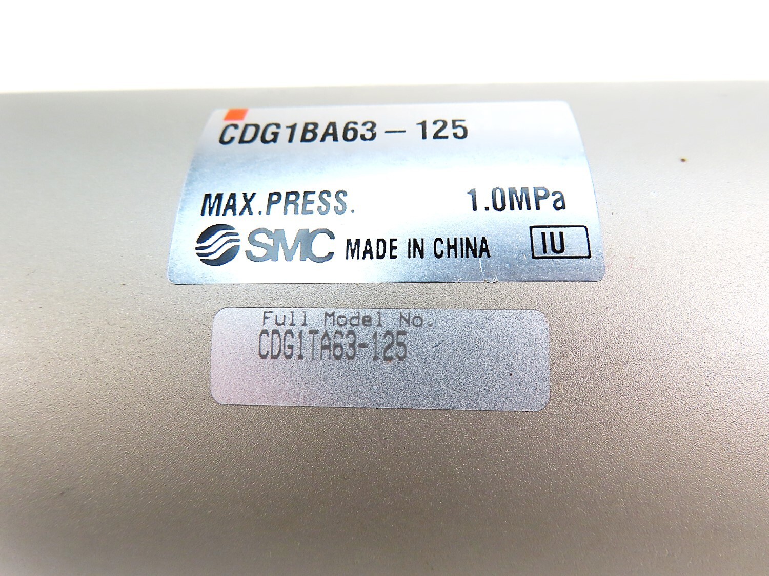 SMC CDG1BA63-125 Pneumatic Cylinder 63mm Bore 125mm Stroke w/ Auto Switch NEW