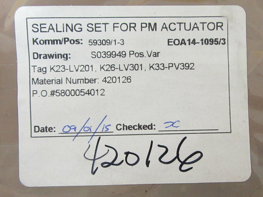 SchuF 420126 Diaphragm Kit PM3