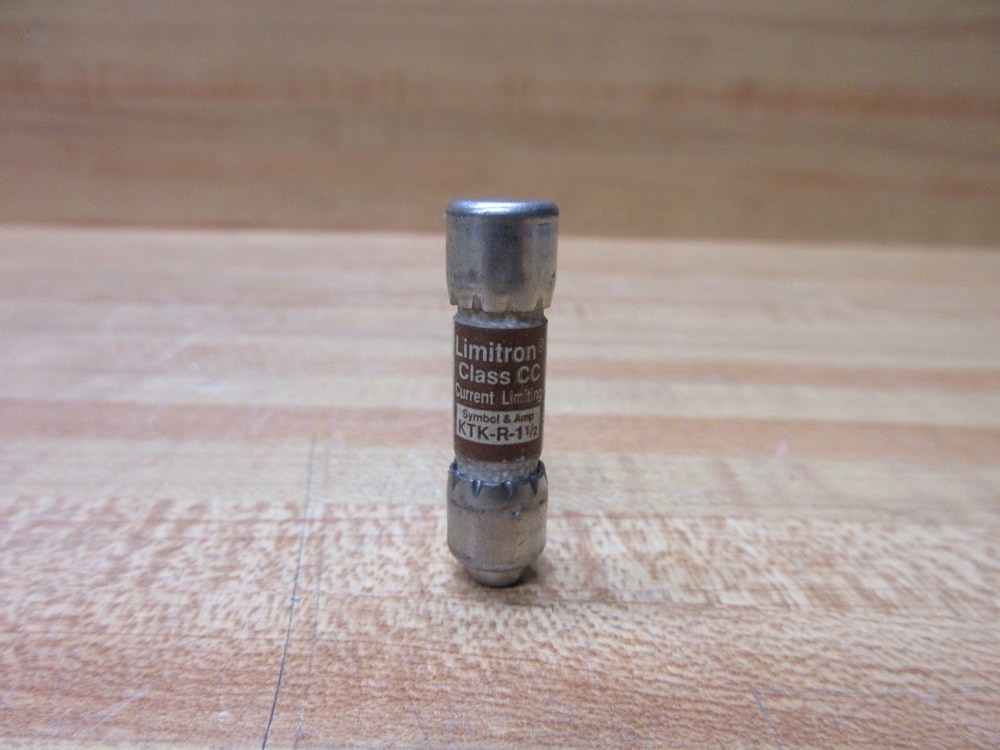 Limitron KTK-R-1-1/2 Bussmann Fuse KTKR112 Cooper (Pack of 4)