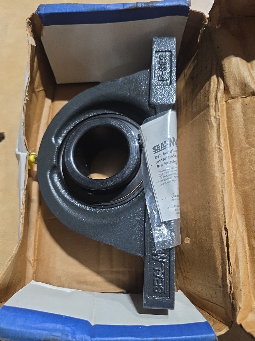 NEW OPEN BOX Sealmaster MP-31 Pillow Block Bearing Ball 1-15/16″ Bore