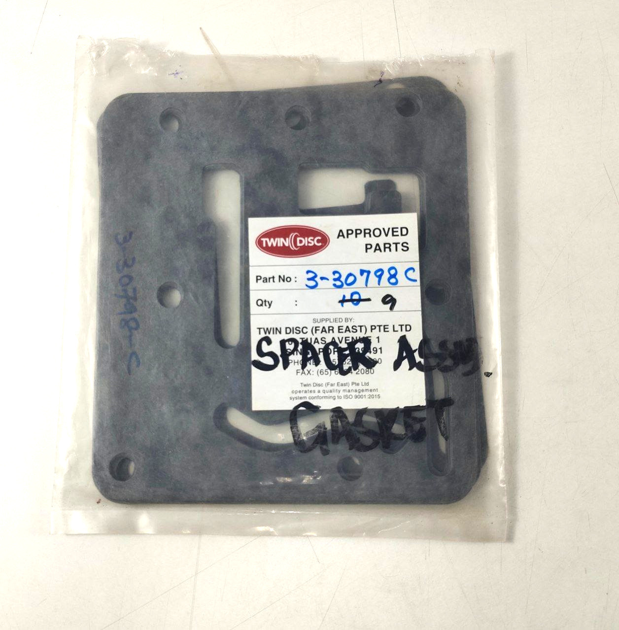 Gasket P/N 3-30798-C For Twin Disc ( Pack of 14 )